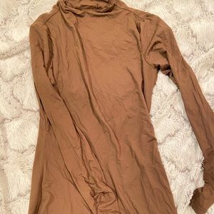 Kim k Brown spandex bodycon dress <3
